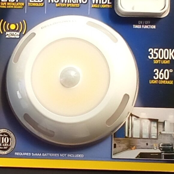 BIONIC COMPACT CEILING LIGHT WIRELESS & SUPER BRIGHT 3500K LIGHT & 36O DEGREES - Picture 4 of 7